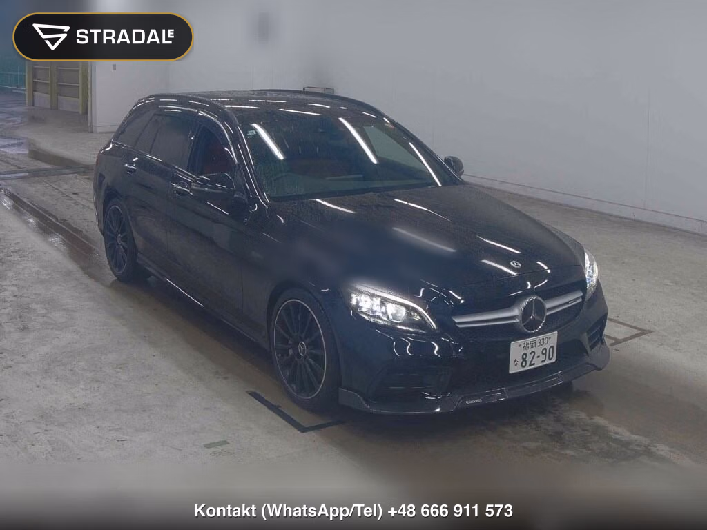 MERCEDES AMG C-CLASS STATIONWAGON 4WD C43 4MATIC STATIONWAGON 2019, aukcja z Japonii, zdjęcie 1