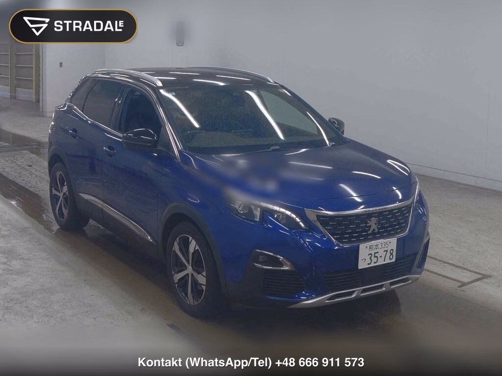 PEUGEOT 3008 GT LINE 2020, aukcja z Japonii, zdjęcie 1