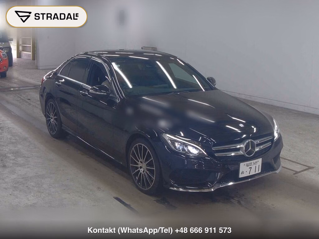 MERCEDES BENZ C-CLASS 4D C250 SPORT 2016, aukcja z Japonii, zdjęcie 1