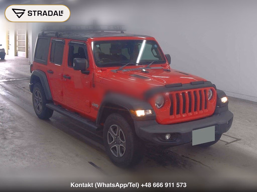CHRYSLER JEEP JEEP WRANGLER UNLIMITED 4WD SPORT 2019, aukcja z Japonii, zdjęcie 1