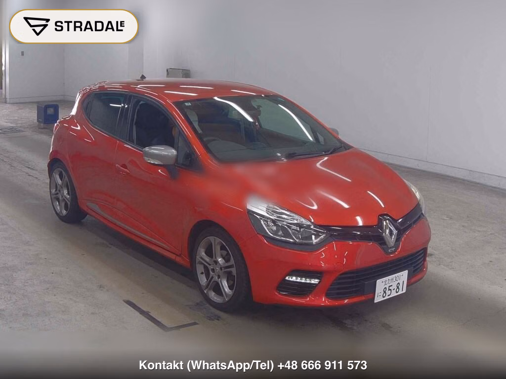 RENAULT LUTECIA 5D GT 2017, aukcja z Japonii, zdjęcie 1