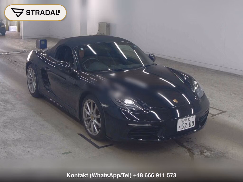 PORSCHE 718 BOXSTER 718 BOXSTER 2017, aukcja z Japonii, zdjęcie 1