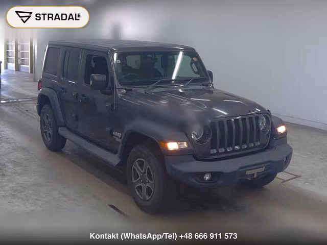 CHRYSLER JEEP JEEP WRANGLER UNLIMITED 4WD SPORT 2019, samochód z aukcji Japonii