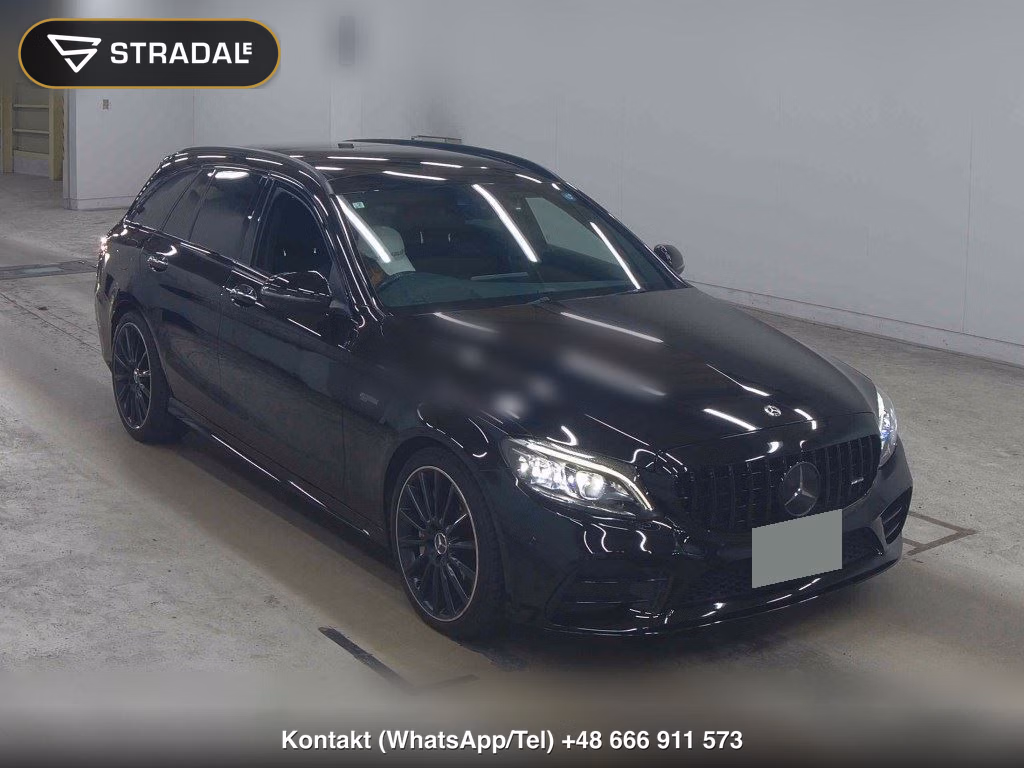MERCEDES AMG C-CLASS STATIONWAGON 4WD C43 4MATIC STATIONWAGON 2019, aukcja z Japonii, zdjęcie 1