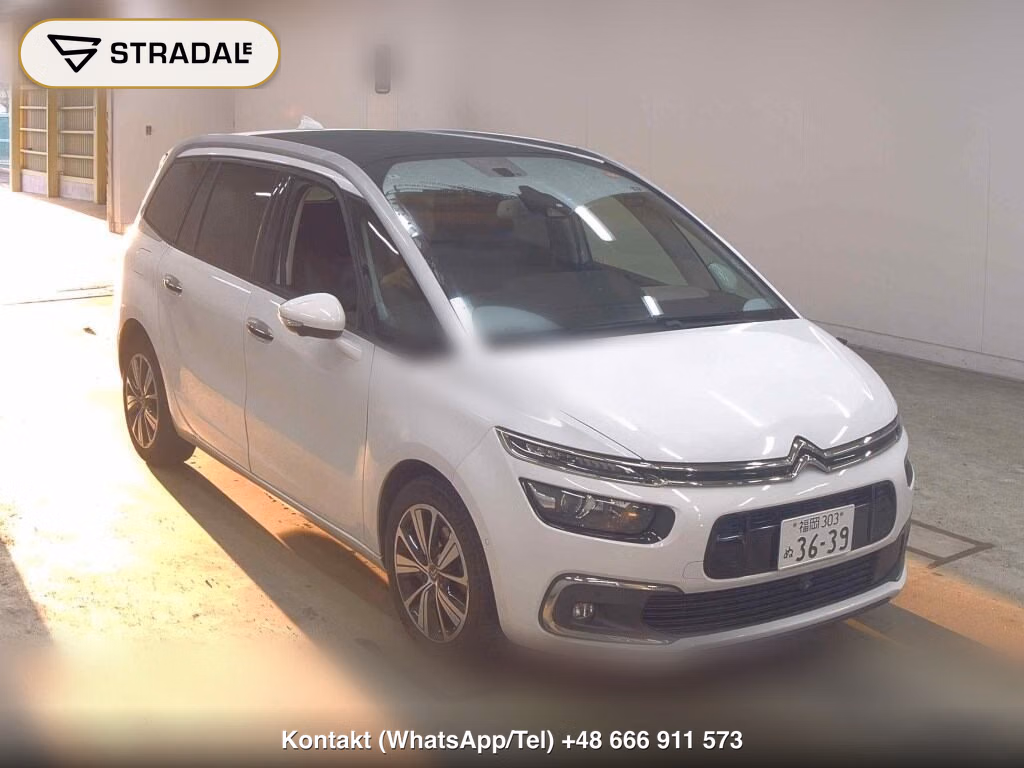 CITROEN GRAND C4 PICASSO DUNE BEIGE 2018, aukcja z Japonii, zdjęcie 1