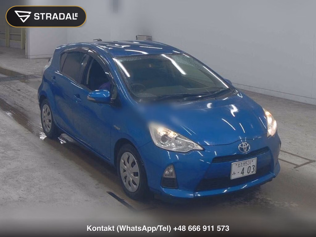 TOYOTA AQUA S SMART ENTRY PACKAGE 2013, aukcja z Japonii, zdjęcie 1