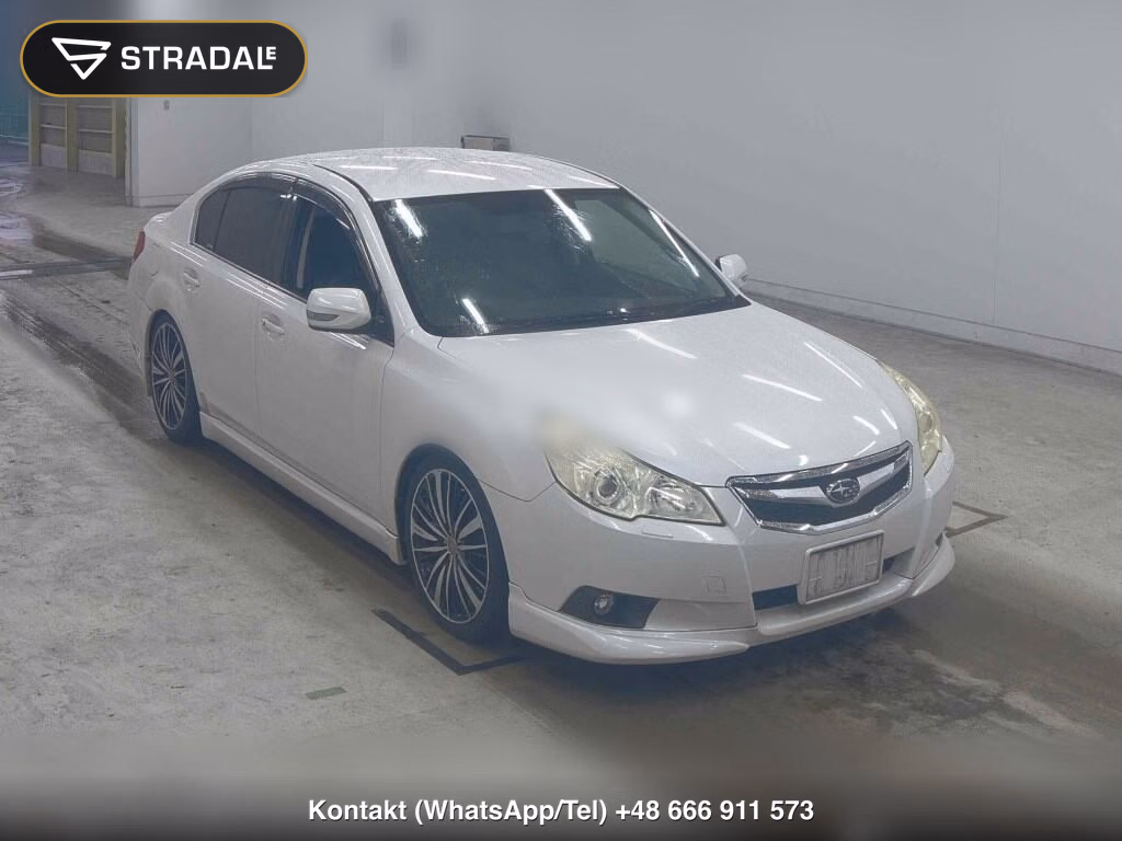 SUBARU LEGACY B4 4D 4WD 2.5I L PACKAGE 2009, aukcja z Japonii, zdjęcie 1