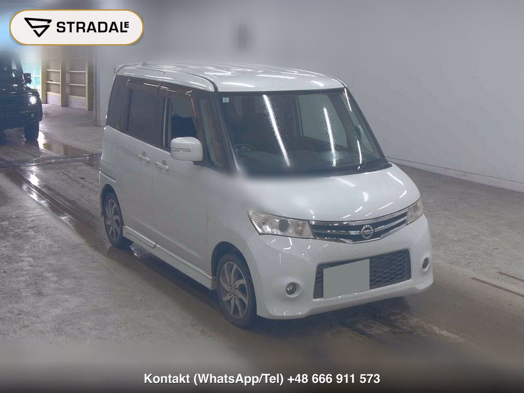 NISSAN ROOX HIGHWAY STAR TURBO LIMITED 2011, aukcja z Japonii, zdjęcie 1