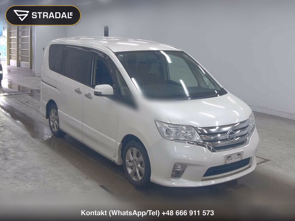 NISSAN SERENA 5D HIGHWAY STAR V SELECTION 2011, aukcja z Japonii, zdjęcie 1