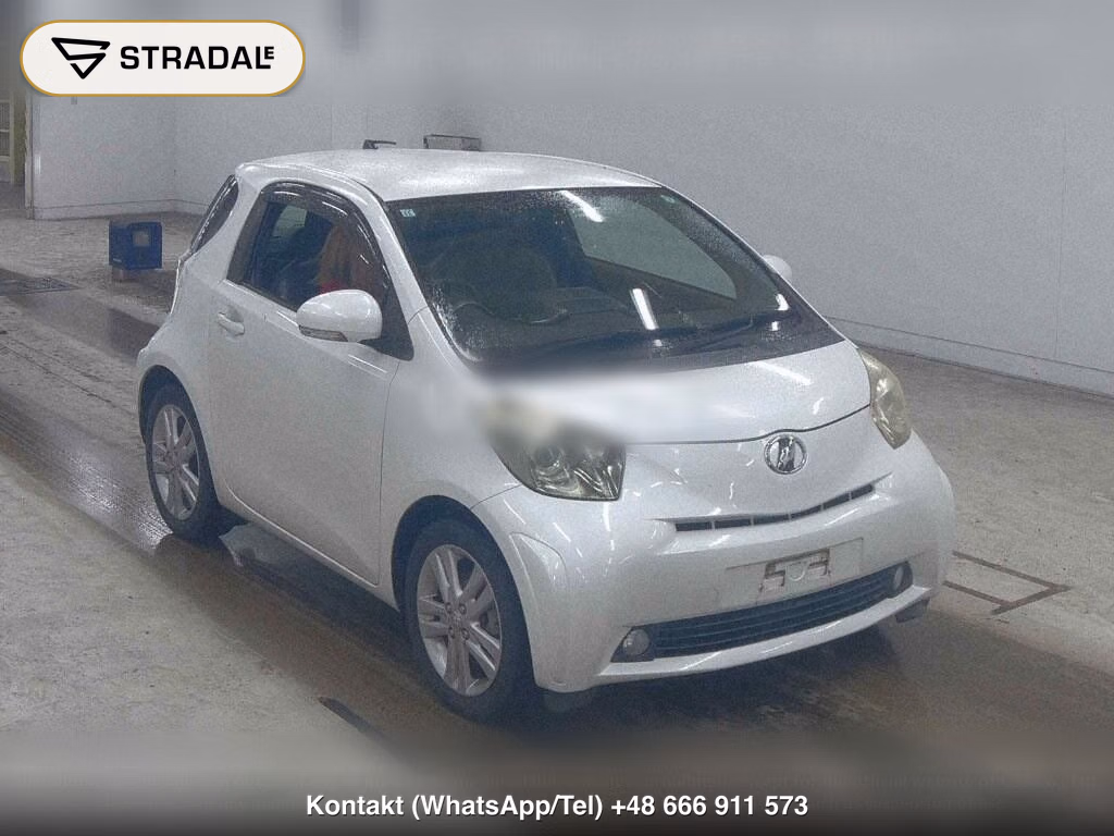 TOYOTA IQ 130G LEATHER PACKAGE 2010, aukcja z Japonii, zdjęcie 1