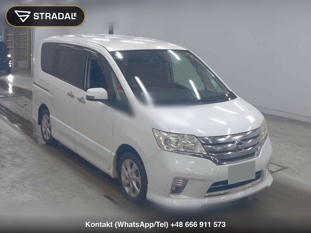 NISSAN SERENA 5D HIGHWAY STAR 2011, aukcja z Japonii, zdjęcie 1