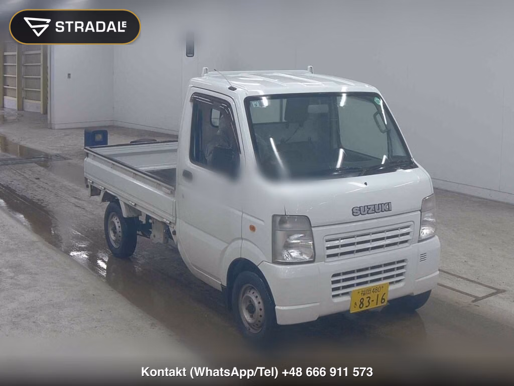 SUZUKI CARRY TRUCK 4WD KC AIR CONDITIONING POWER STEERING 2008, aukcja z Japonii, zdjęcie 1