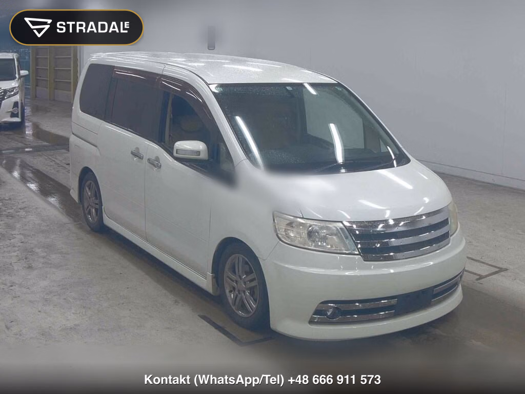 NISSAN SERENA 5D RIDER 2007, aukcja z Japonii, zdjęcie 1