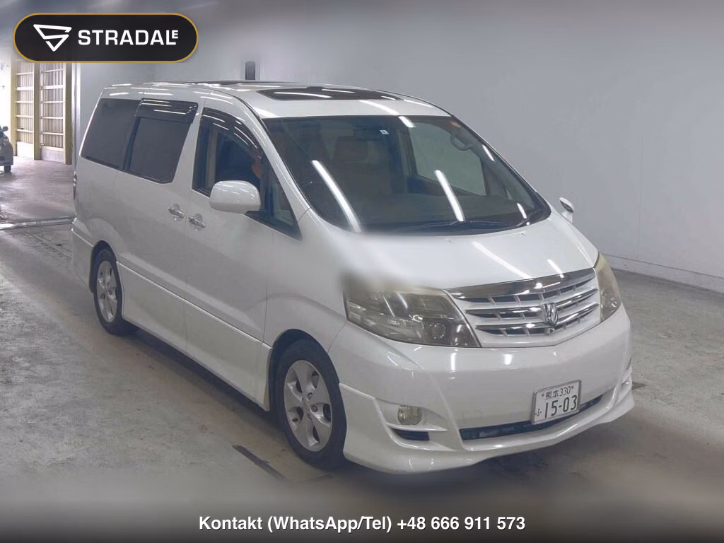 TOYOTA ALPHARD V AS LIMITED 2006, aukcja z Japonii, zdjęcie 1