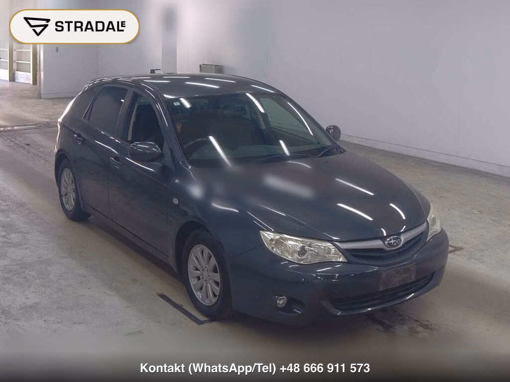 SUBARU IMPREZA 5D 1.5I-L 2009, aukcja z Japonii, zdjęcie 1