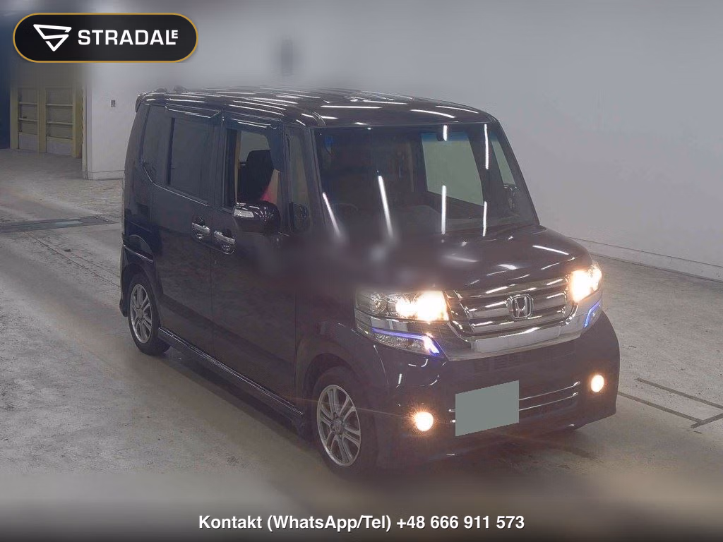 HONDA N-BOX CUSTOM G・L PACKAGE 2015, aukcja z Japonii, zdjęcie 1
