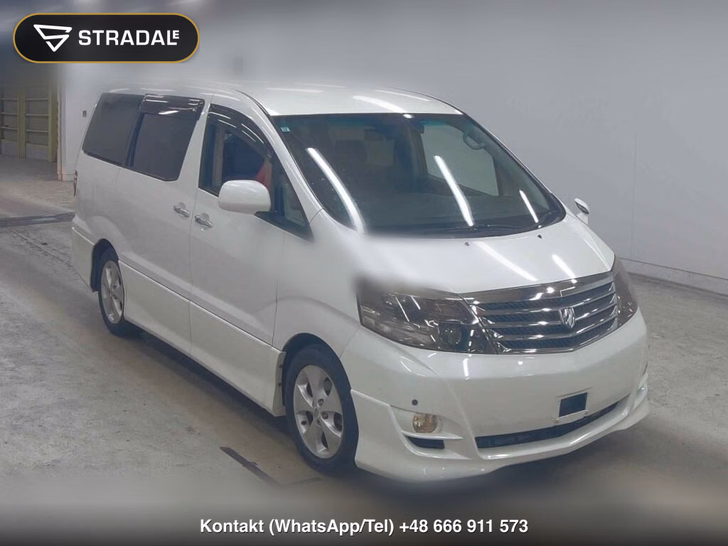 TOYOTA ALPHARD 2006, aukcja z Japonii, zdjęcie 1