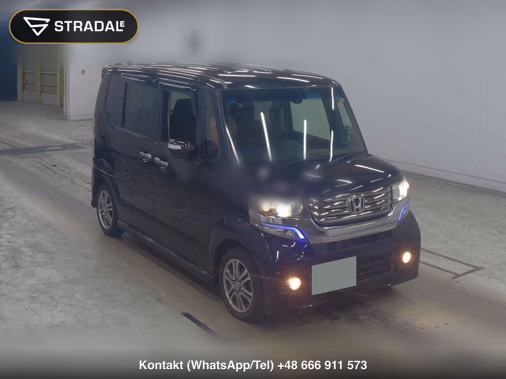 HONDA N-BOX CUSTOM SS PACKAGE 2014, aukcja z Japonii, zdjęcie 1