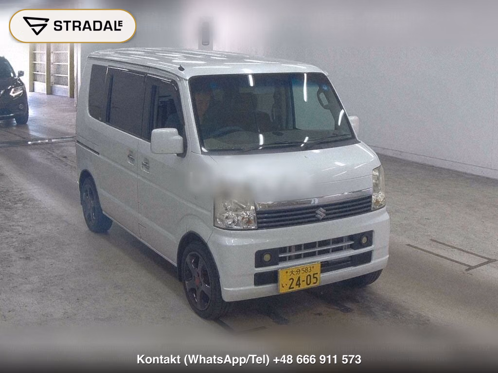 SUZUKI EVERY WAGON JP TURBO 2007, aukcja z Japonii, zdjęcie 1