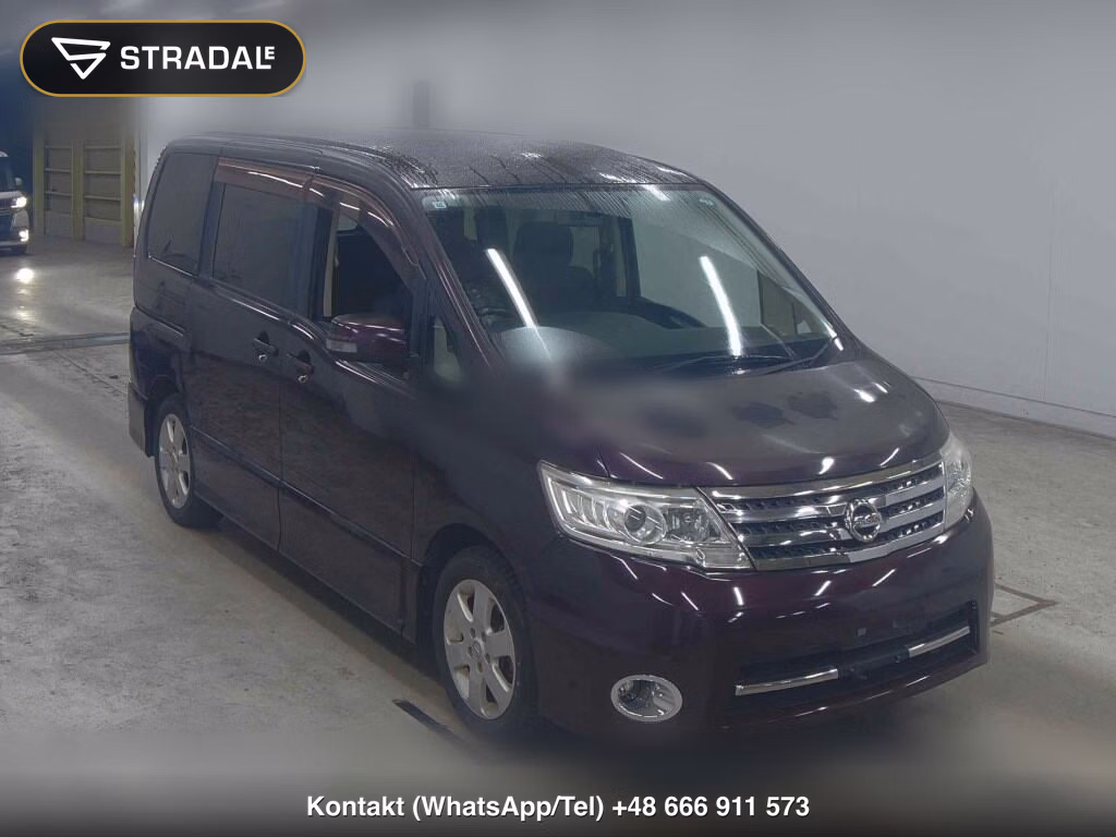 NISSAN SERENA 5D HIGHWAY STAR V SELECTION 2009, aukcja z Japonii, zdjęcie 1