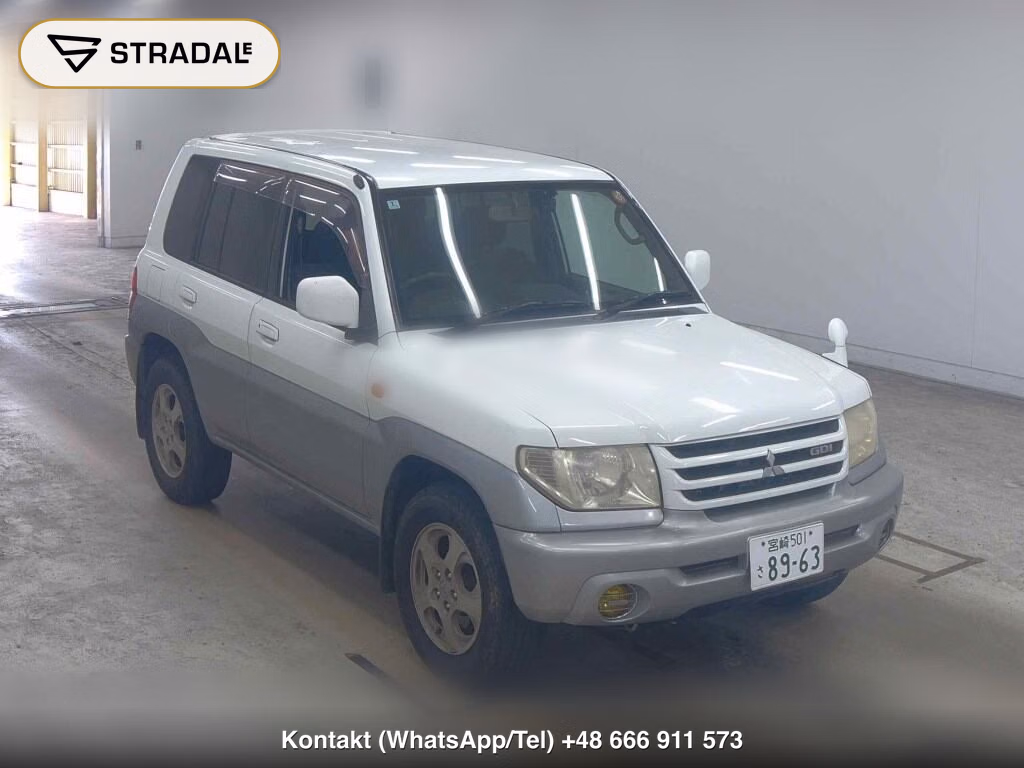 MITSUBISHI PAJERO IO 5D 4WD PEARL PACKAGE Ⅱ 2002, aukcja z Japonii, zdjęcie 1