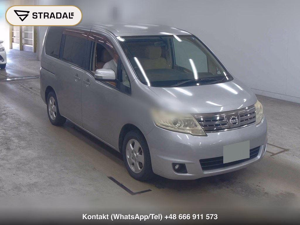 NISSAN SERENA 5D 20G 2009, aukcja z Japonii, zdjęcie 1