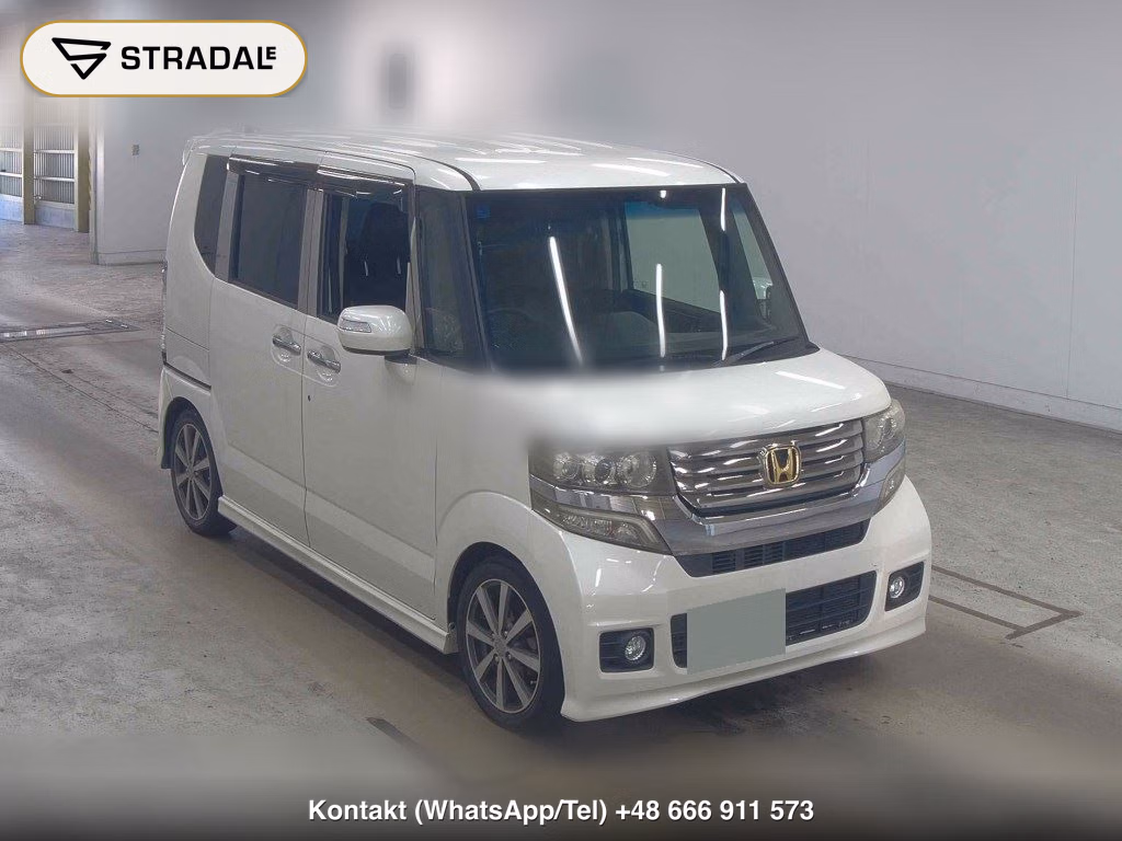 HONDA N-BOX CUSTOM G・L PACKAGE 2013, aukcja z Japonii, zdjęcie 1