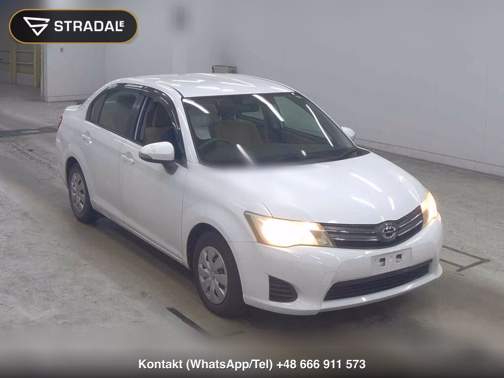 TOYOTA COROLLA AXIO 1.3X 2013, aukcja z Japonii, zdjęcie 1