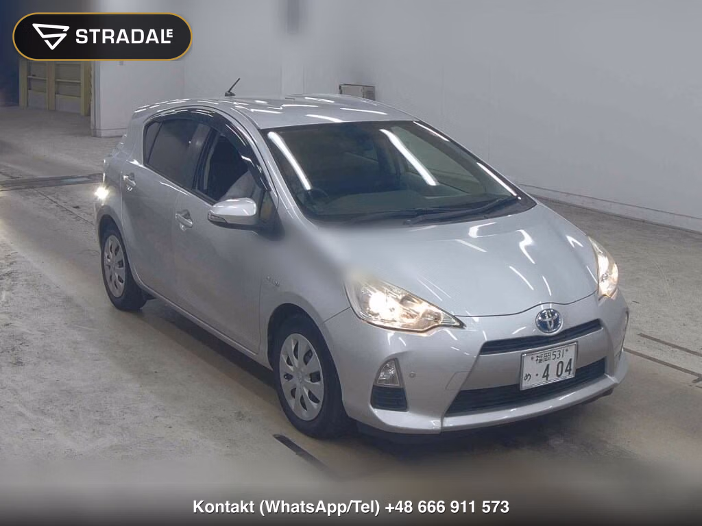 TOYOTA AQUA S 2012, aukcja z Japonii, zdjęcie 1