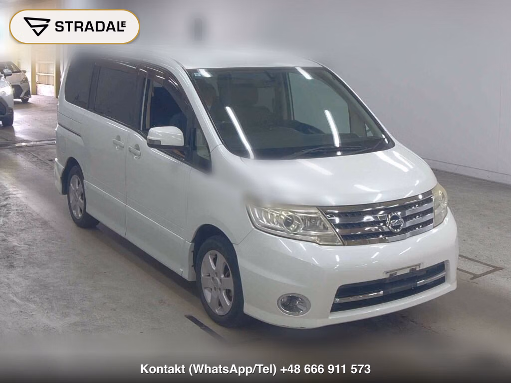 NISSAN SERENA 5D HIGHWAY STAR V SELECTION 2009, aukcja z Japonii, zdjęcie 1