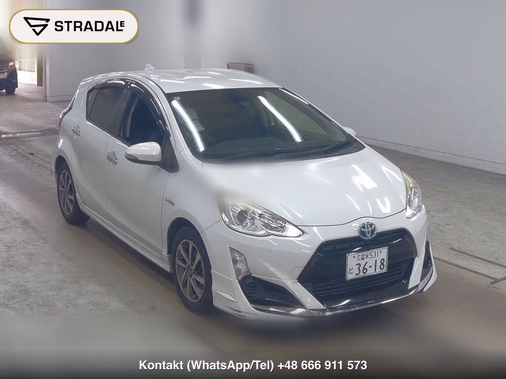 TOYOTA AQUA S STYLE BLACK 2016, aukcja z Japonii, zdjęcie 1
