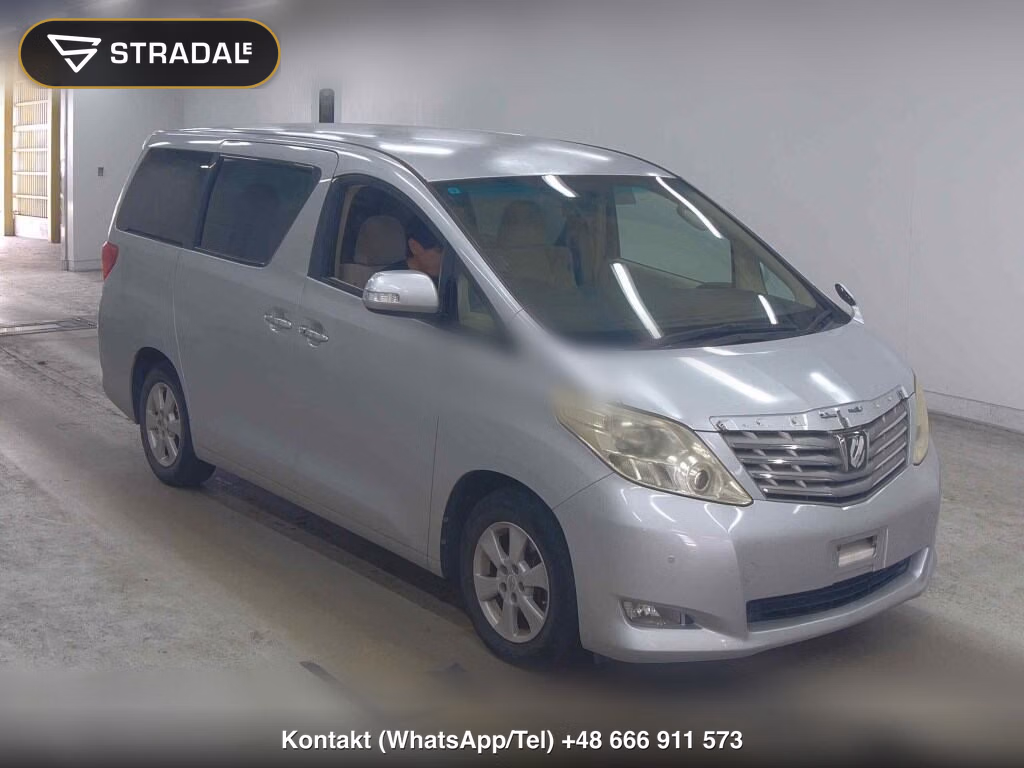 TOYOTA ALPHARD 240X 2009, aukcja z Japonii, zdjęcie 1