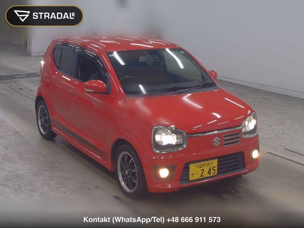 SUZUKI ALTO TURBO RS 2015, aukcja z Japonii, zdjęcie 1
