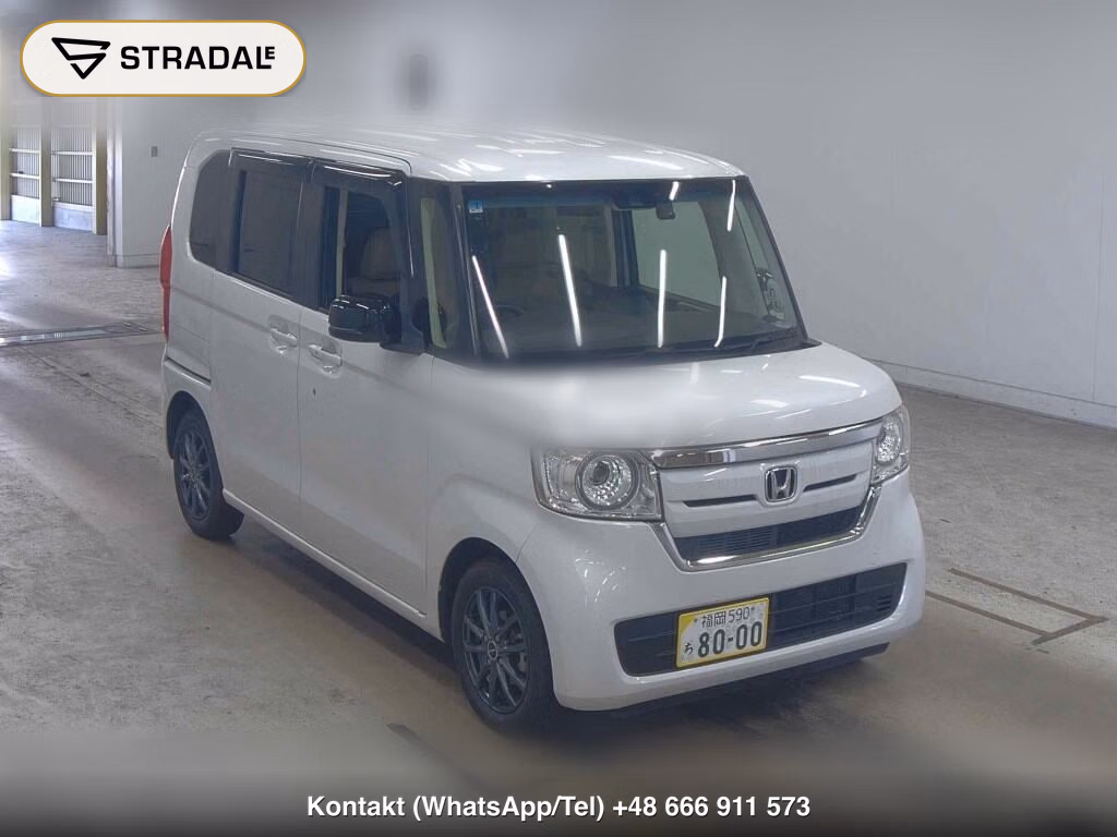 HONDA N-BOX 4WD G･EX TURBO HONDA SENSING 2018, aukcja z Japonii, zdjęcie 1