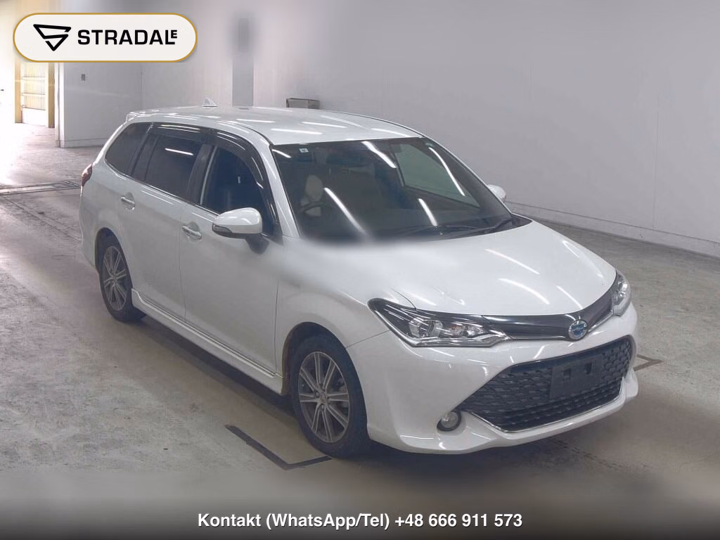 TOYOTA COROLLA FIELDER HYBRID G W×B 2017, aukcja z Japonii, zdjęcie 1