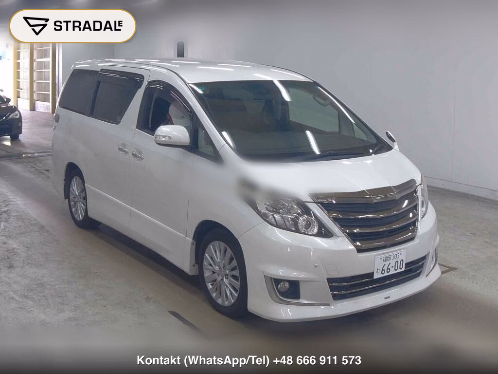 TOYOTA ALPHARD 240S 2013, aukcja z Japonii, zdjęcie 1