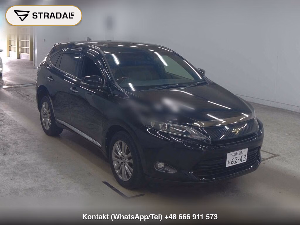 TOYOTA HARRIER PREMIUM 2015, aukcja z Japonii, zdjęcie 1