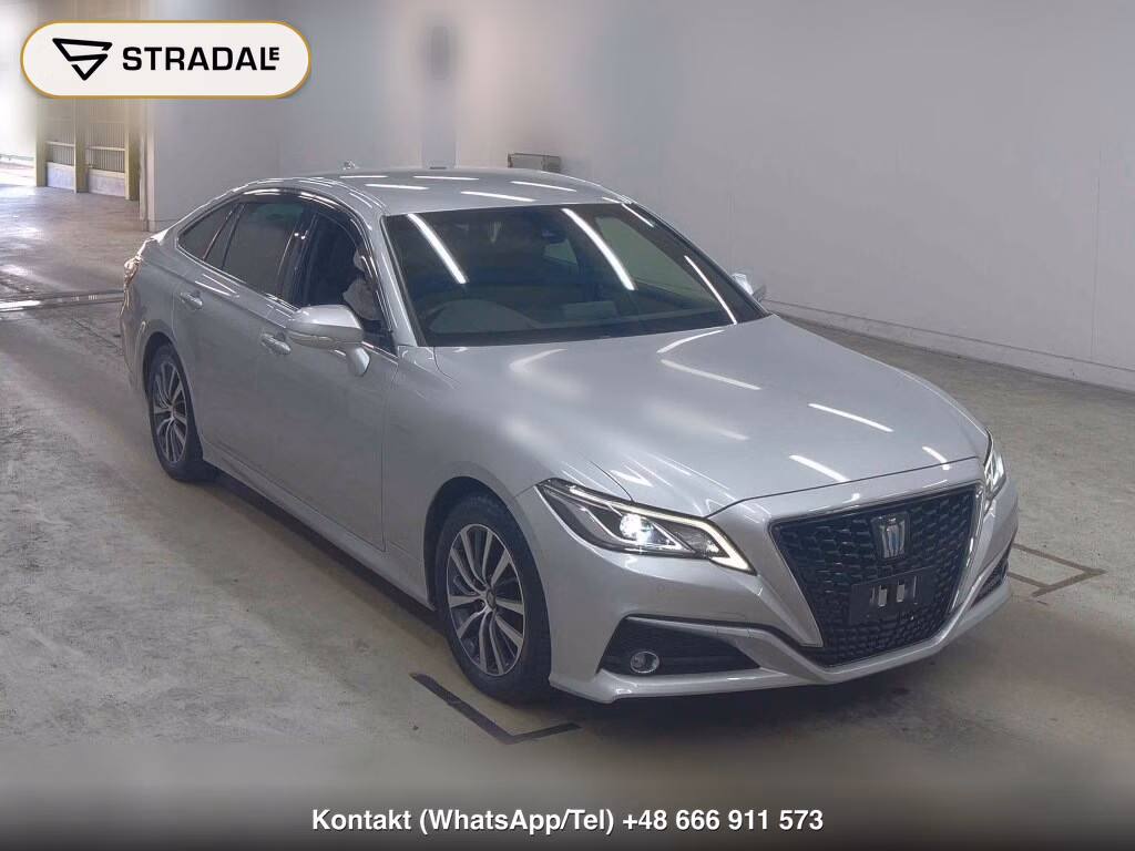 TOYOTA CROWN HYBRID S C PACKAGE 2018, aukcja z Japonii, zdjęcie 1