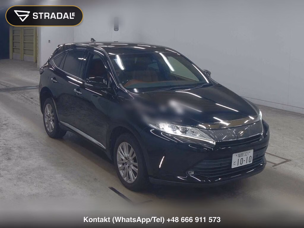 TOYOTA HARRIER PREMIUM 2018, aukcja z Japonii, zdjęcie 1