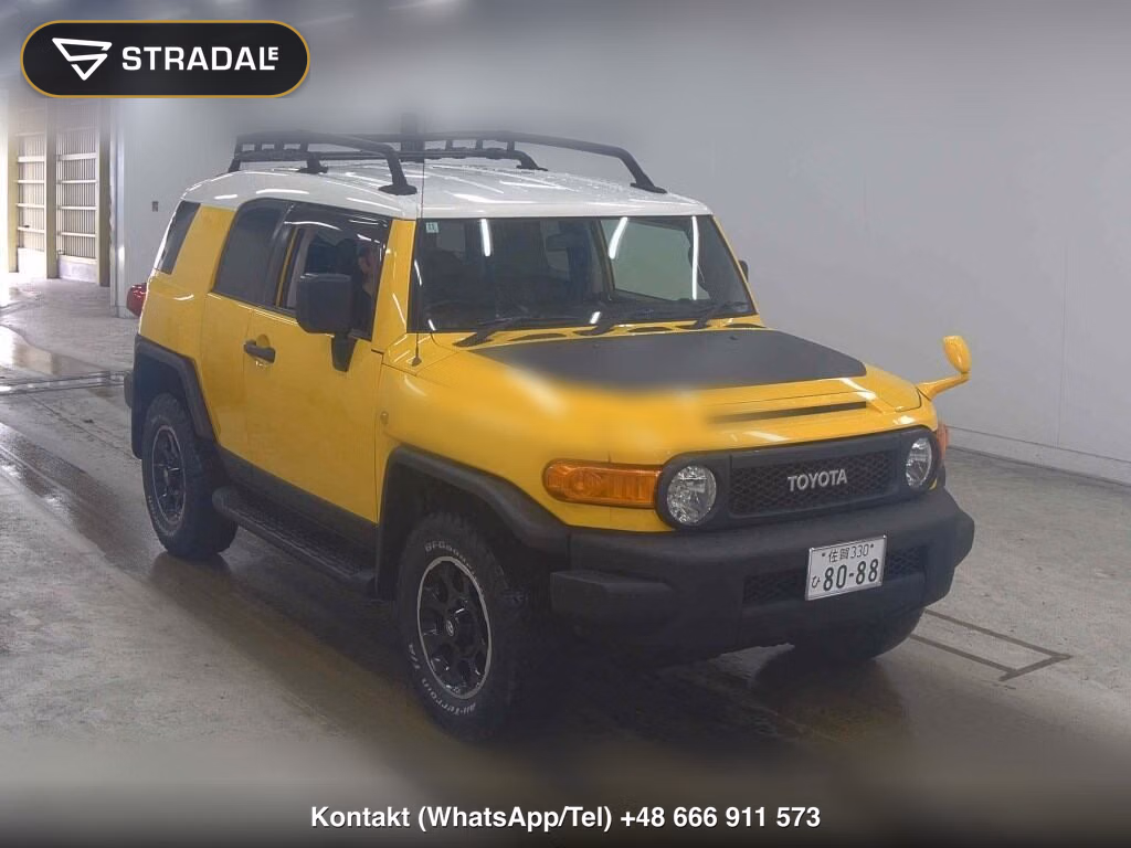 TOYOTA FJ CRUISER 4WD 2012, aukcja z Japonii, zdjęcie 1