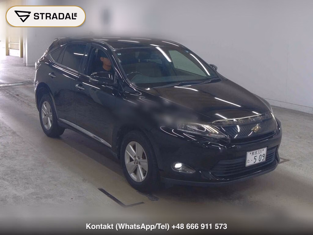 TOYOTA HARRIER ELEGANCE 2015, aukcja z Japonii, zdjęcie 1