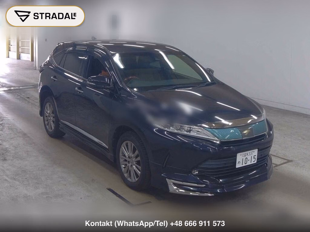 TOYOTA HARRIER PREMIUM 2017, aukcja z Japonii, zdjęcie 1