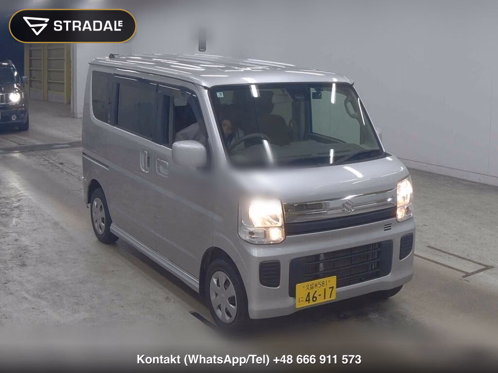 SUZUKI EVERY WAGON JP TURBO 2018, aukcja z Japonii, zdjęcie 1