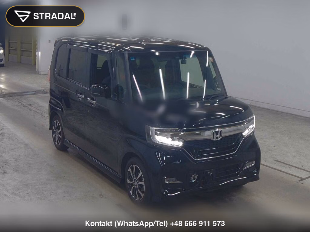 HONDA N-BOX CUSTOM G・L HONDA SENSING 2019, aukcja z Japonii, zdjęcie 1