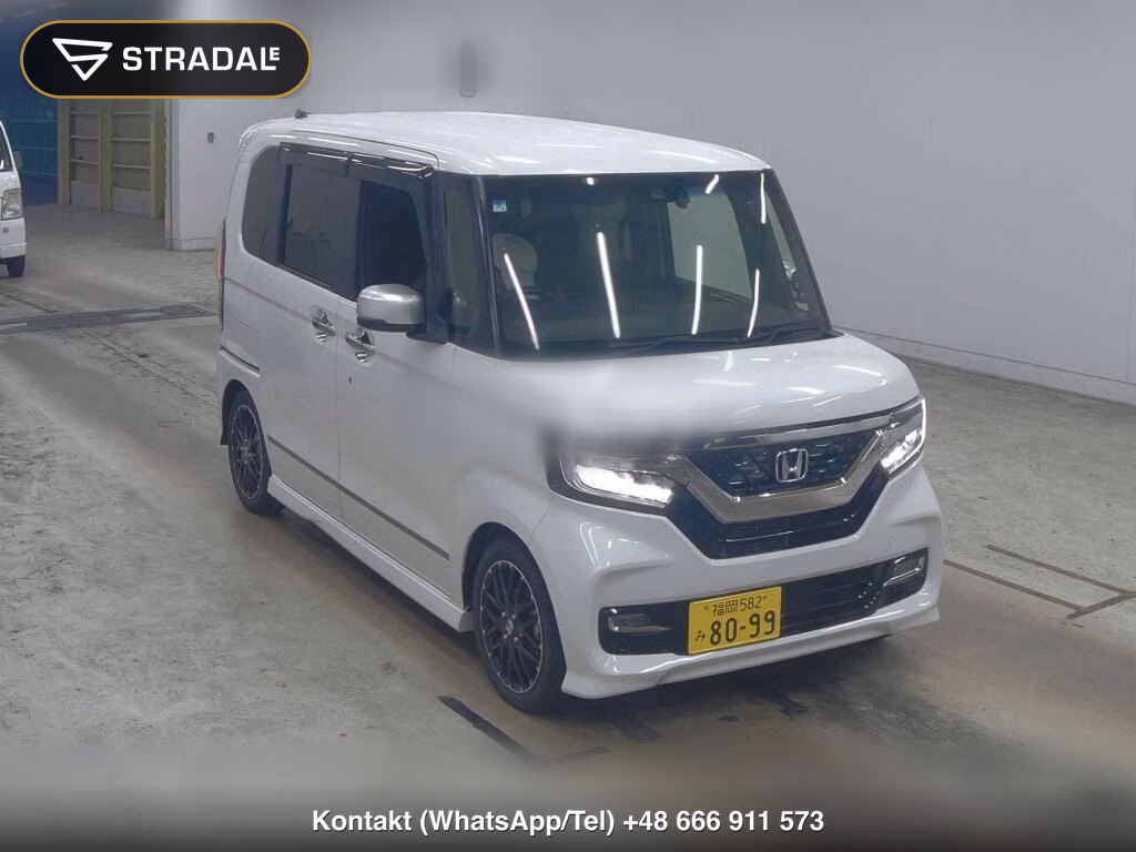 HONDA N-BOX CUSTOM G・EX TURBO HONDA SENSING 2020, aukcja z Japonii, zdjęcie 1