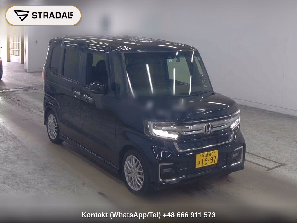 HONDA N-BOX CUSTOM L・TURBO 2023, aukcja z Japonii, zdjęcie 1