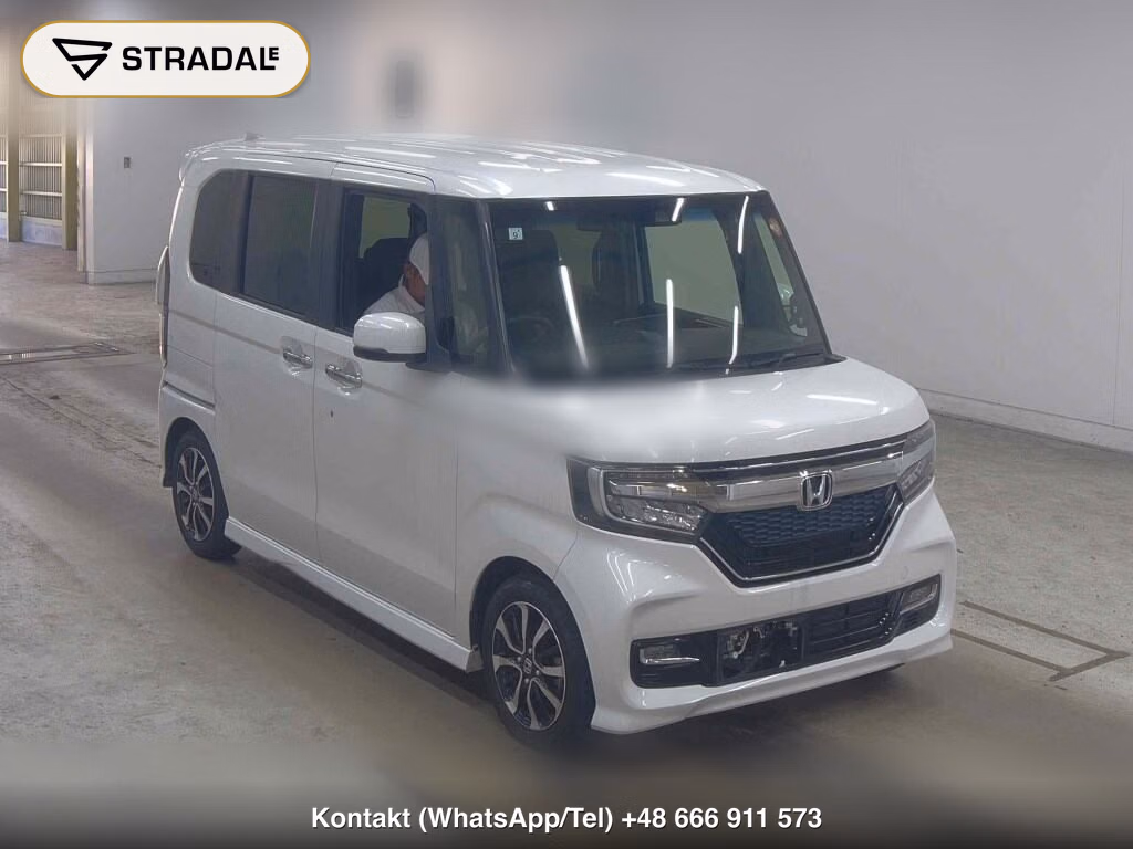 HONDA N-BOX CUSTOM G・L HONDA SENSING 2019, aukcja z Japonii, zdjęcie 1