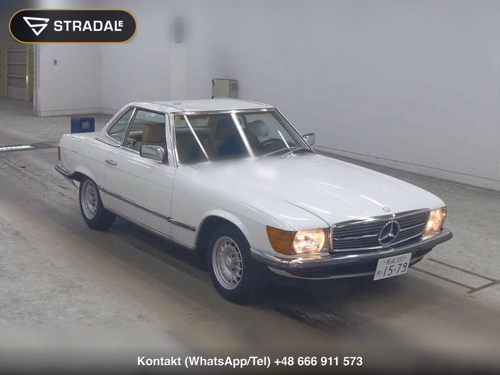 MERCEDES BENZ SL OP 380SL 1982, aukcja z Japonii, zdjęcie 1