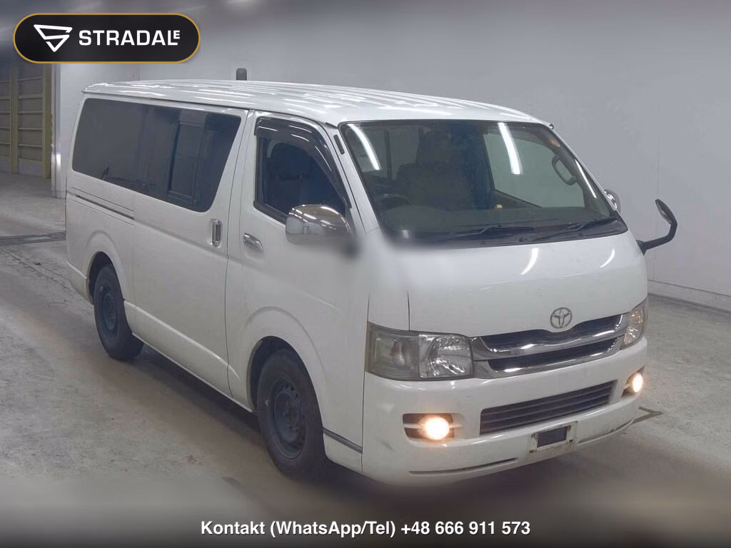 TOYOTA HIACE VAN 5D LONG SUPER GL 2005, aukcja z Japonii, zdjęcie 1