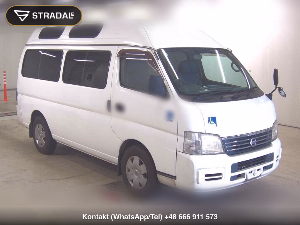 NISSAN CARAVAN BUS 4D WELFARE VEHICLES 2005, aukcja z Japonii, zdjęcie 1